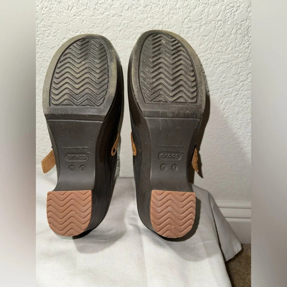- Crocs Sarah Clog Mule Duel Comfort Espresso Standard Fit Woman’s Size 8 - Picture 5 of 7